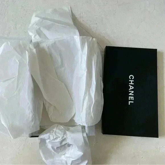 Chanel Espadrille Flats Shoes Box Only! - Picture 4 of 9
